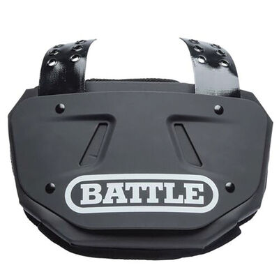 Battle Sports Adult Matte Black Back Plate