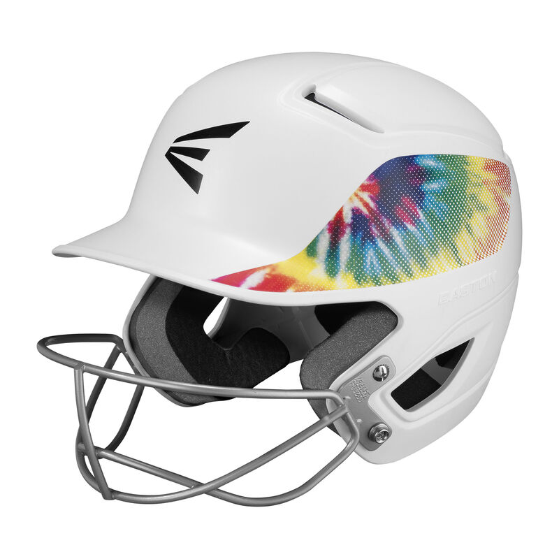 Easton Tie-Dye 2-Tone Fastpitch Batting Helmet with Mask image number 0
