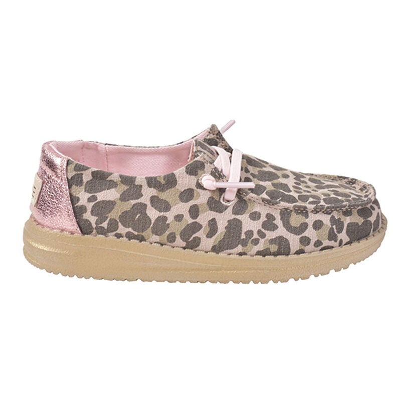 HeyDude Girls' Wendy Leopard Shoes image number 4