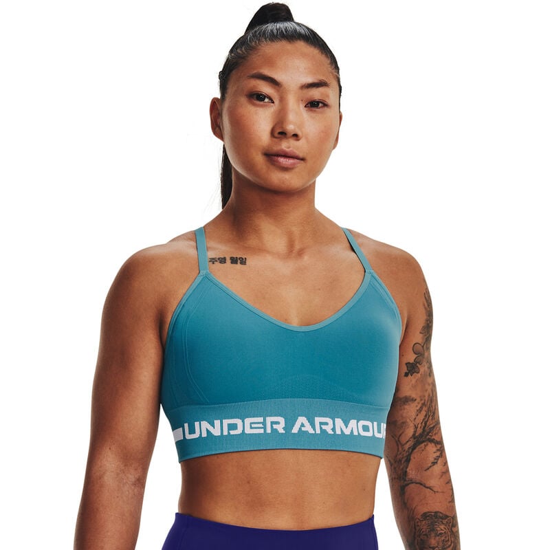 Under Armour Women's Seamless Low-Impact Long Bra image number 0