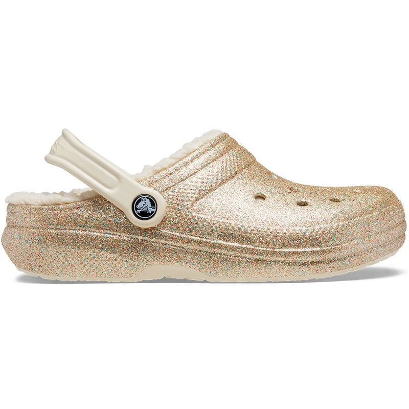 Crocs Women's Classic Lined Multi Gold Clogs image number 0