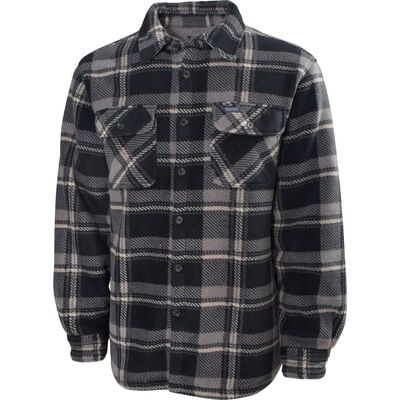 Smiths Workwear Men's Sherpa Lined Fleece Shirt Jacket
