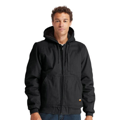 Timberland Men's Pro Gritman Lined Canvas Hooded Jacket
