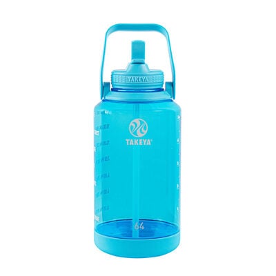 Takeya 64oz Motivational Tritan Water Bottle