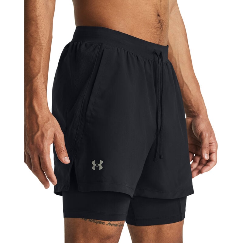 Under Armour Men's Launch 2-In-1 5" Shorts image number 2