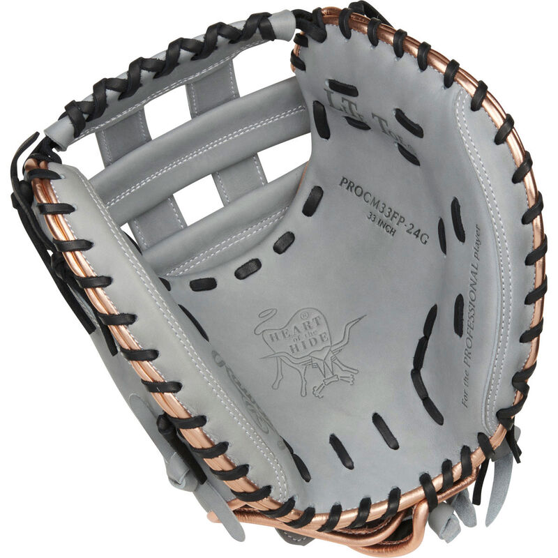Rawlings 33" Heart of the Hide Fastpitch Catcher's Mitt image number 0