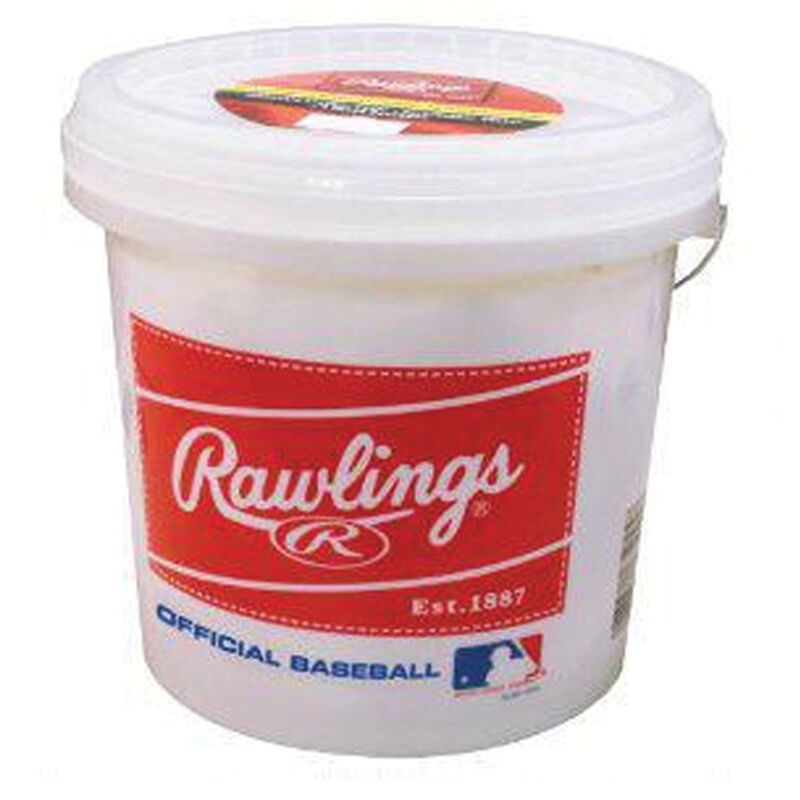 Rawlings 2 Dozen 8u Baseballs with Bucket image number 0