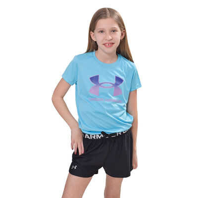 Under Armour Girls' Tech Sportstyle Solid Tee