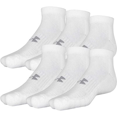 Under Armour Men's Essential Low Cut 6-Pack Socks