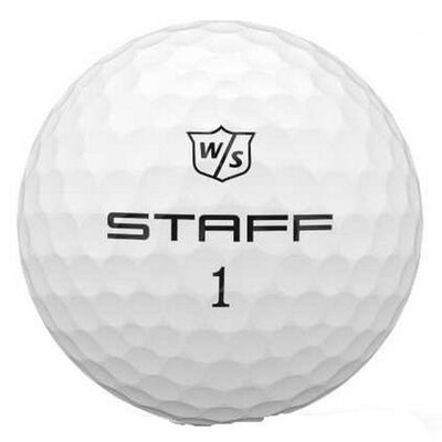Wilson Staff Model White Golf Balls 12 Pack