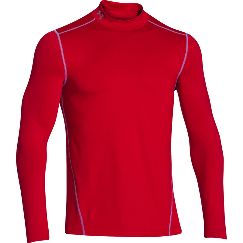 Under Armour Men's ColdGear EVO Fitted Mock Long Sleeve Shirt image number 0