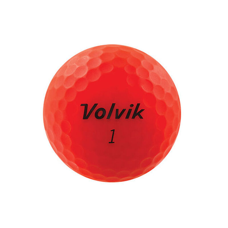 Volvik Vivid Red Golf Balls image number 1
