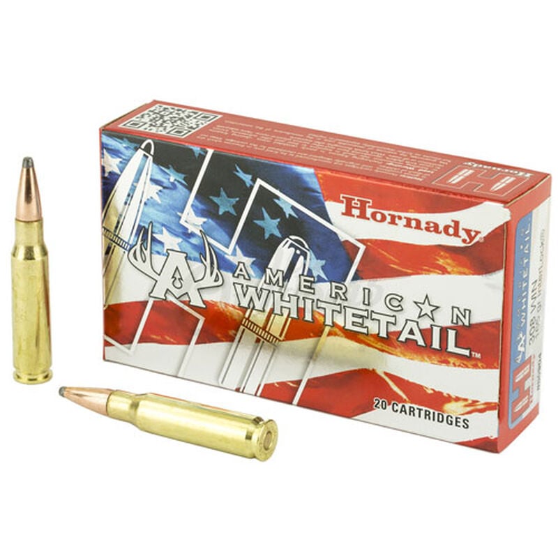 Hornady American Whitetail Ammunition 308 Winchester 165GR image number 0
