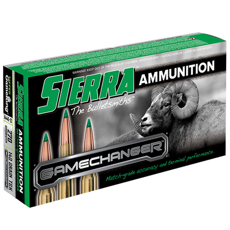 Sierra 270 Winchester Tipped Game King 140 Grain image number 0