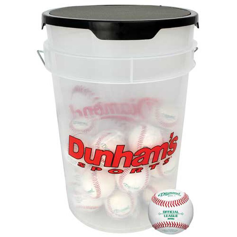 Diamond Sports 24pk DOL-1 Team Ball with Coaches Bucket image number 0