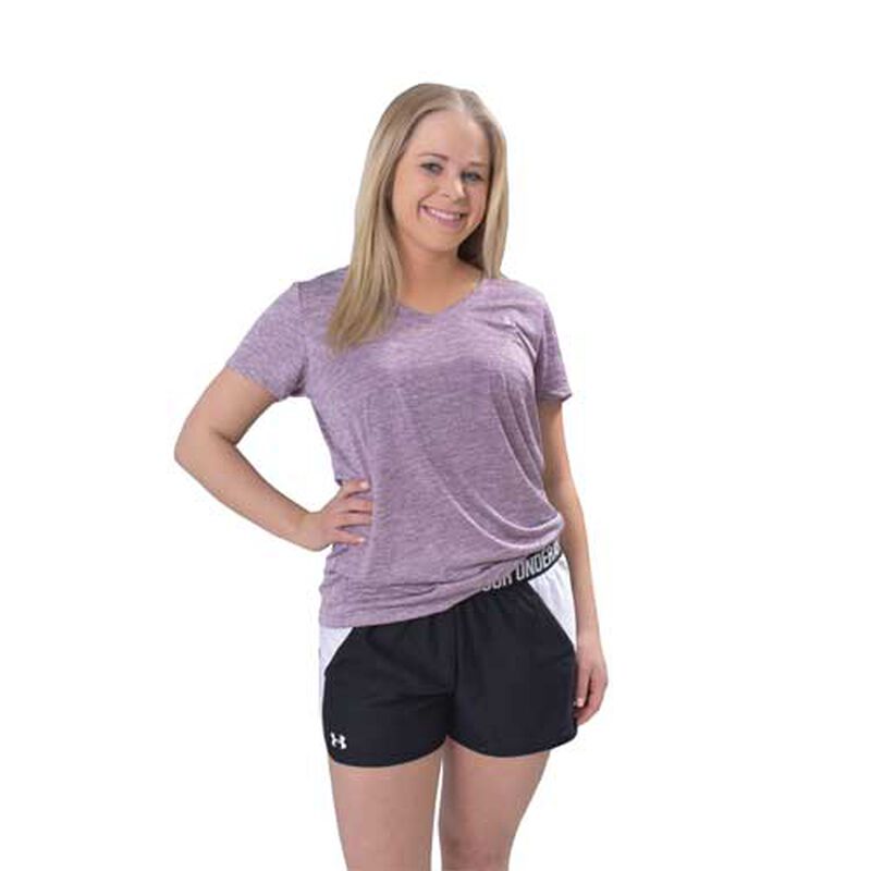 Under Armour Women's Short Sleeve Twist V-Neck Tech Tee image number 0