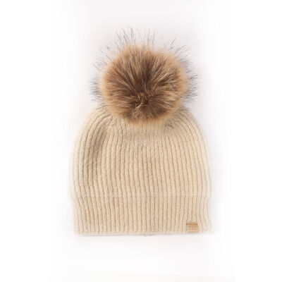 David & Young Women's Ribbed Beanie