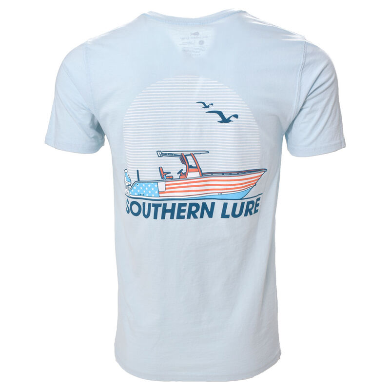 Southern Lure Men's Short Sleeve Americana Boat T-Shirt image number 0