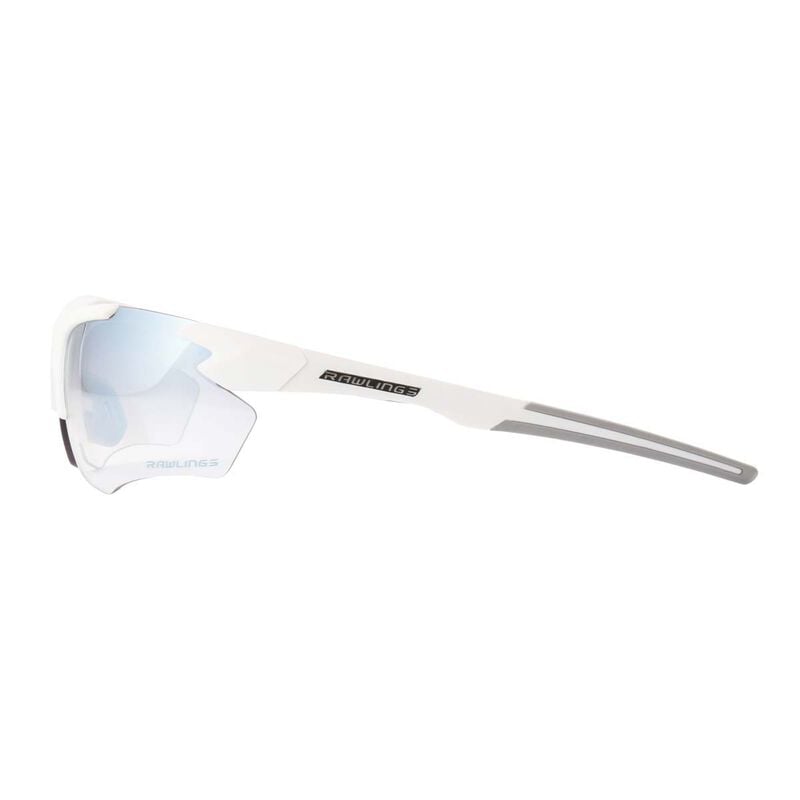 Rawlings White Blue Mirror Strike Zone Sunglasses image number 2