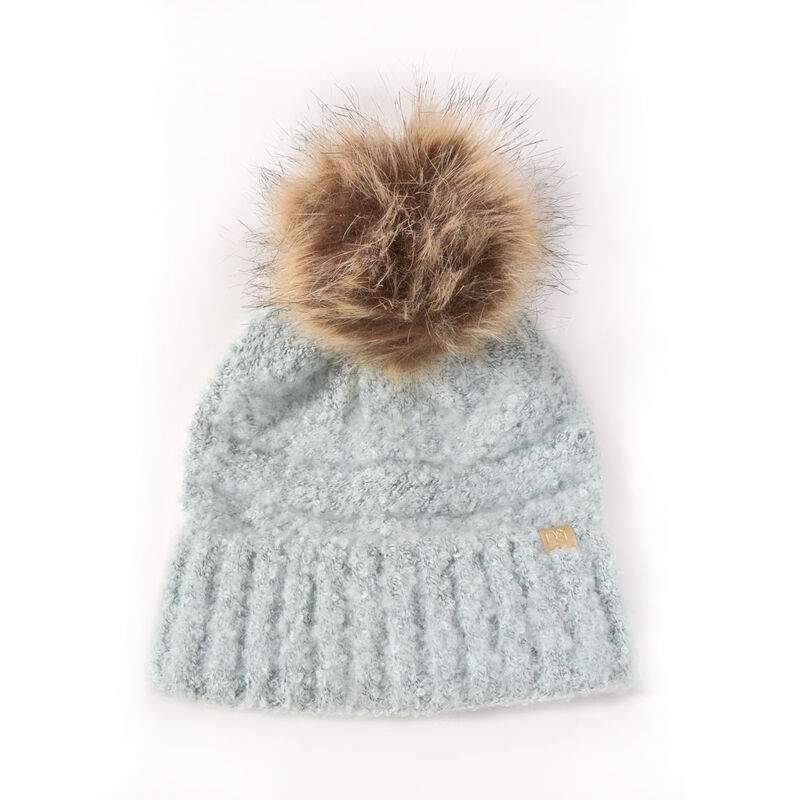 David & Young Women's Marled Pom Beanie image number 1