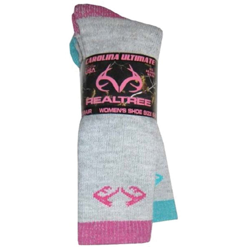 Realtree Women's Merino Wool Blend Boot Socks 2-Pack image number 0