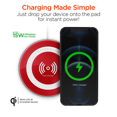 Hypergear ChargePad Pro 15W Wireless Fast Charger