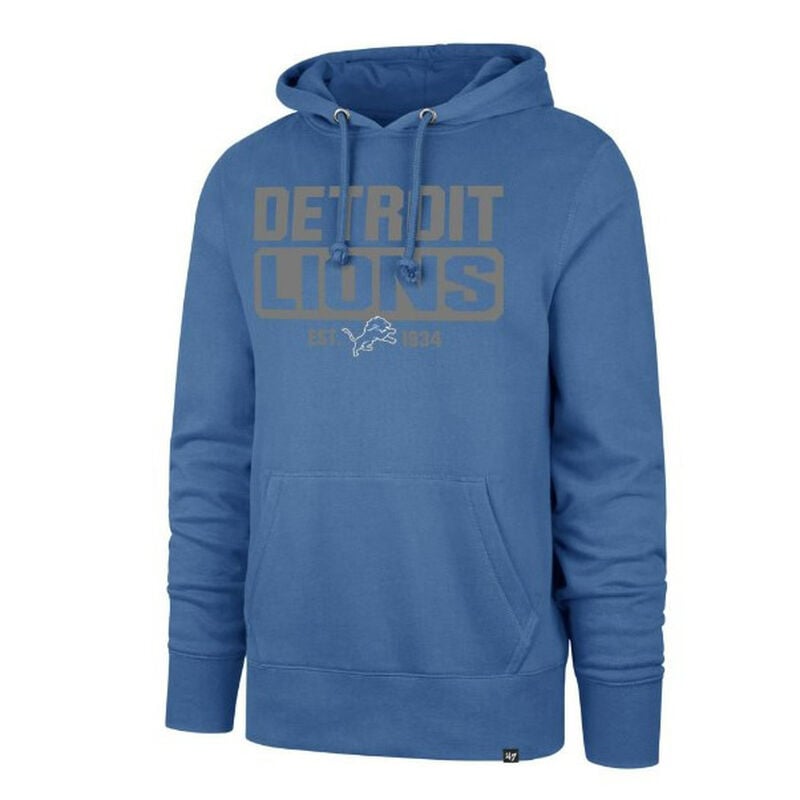 47 Brand Detroit Lions Box Out Headline Hoody image number 0