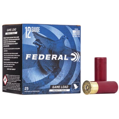 Federal Game Load Upland Heavy Field 12 Gauge