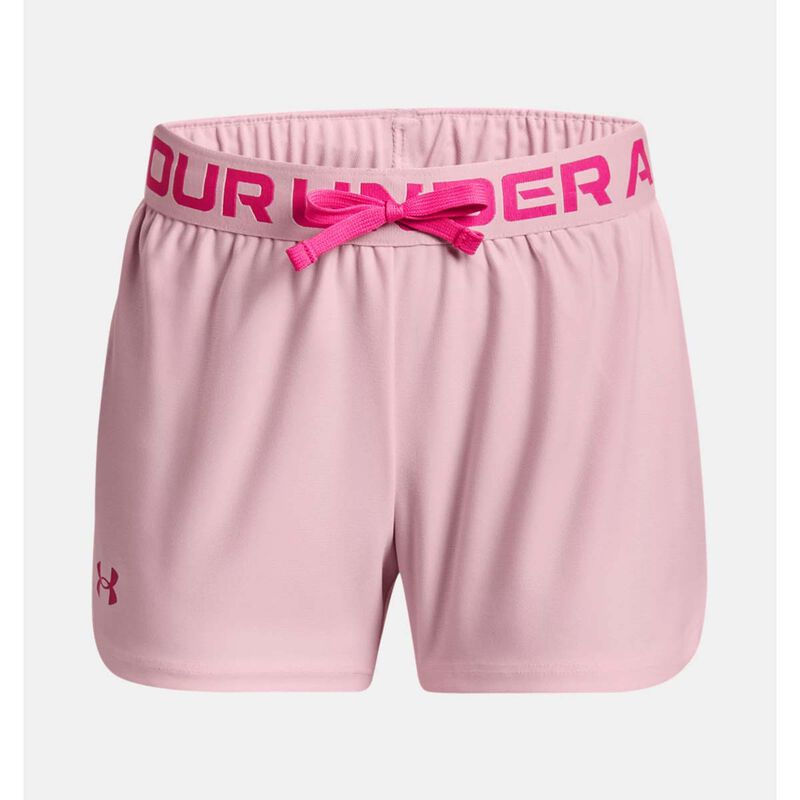 Under Armour Girls' Play Up Solid Shorts image number 0