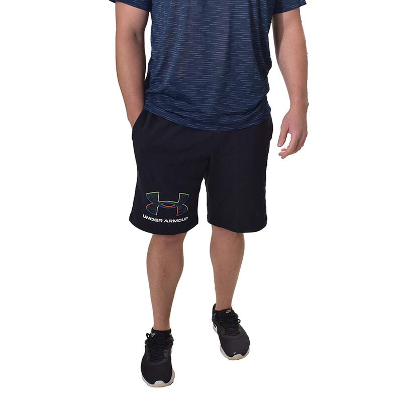 Under Armour Men's Rival Fleece Graphic Shorts image number 0