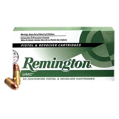 Remington UMC 9mm Ammo
