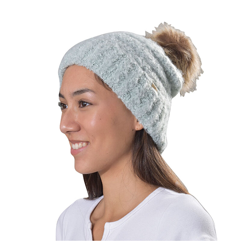 David & Young Women's Marled Pom Beanie image number 2