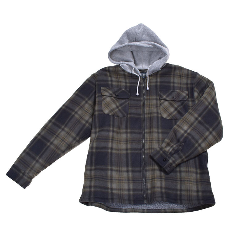 Canyon Creek Men's Sherpa Lined Plaid Jacket image number 0
