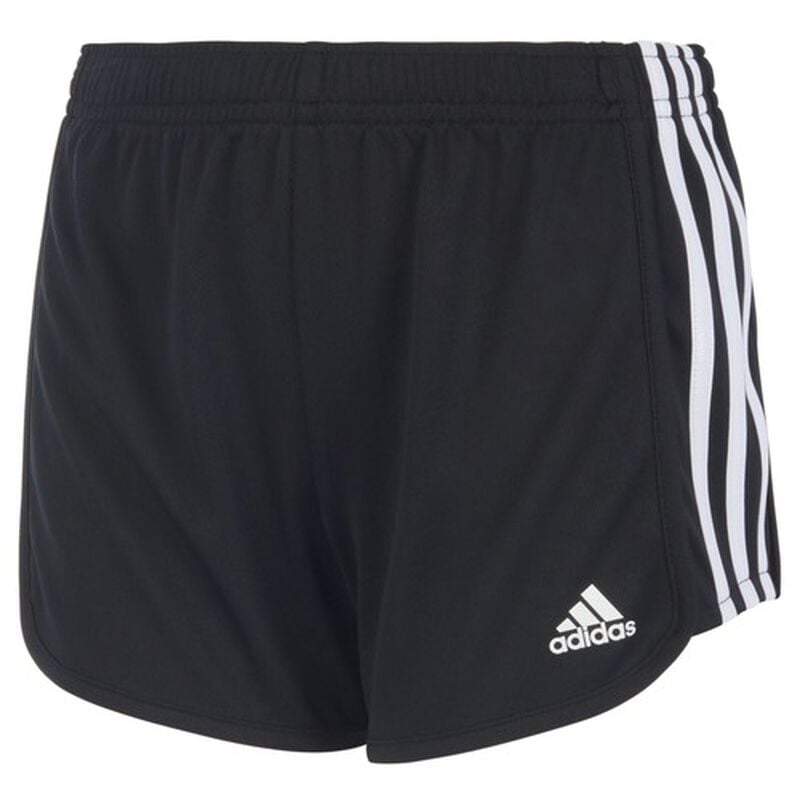 adidas Girls' Three Stripe Mesh Shorts image number 0