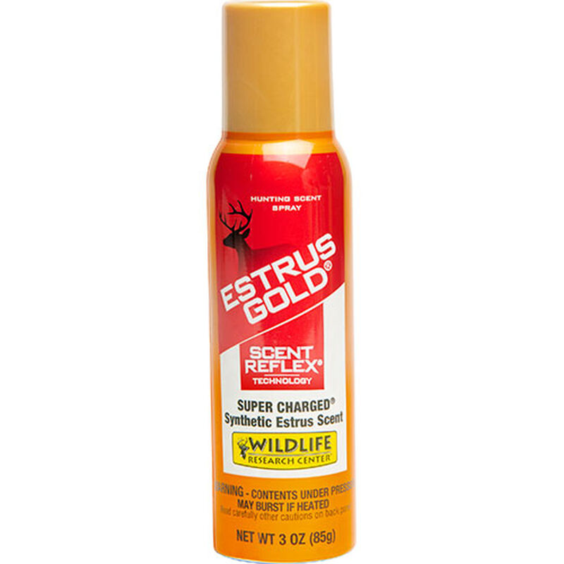 Wildlife Research Estrus Gold Spray Can Deer Lure image number 0