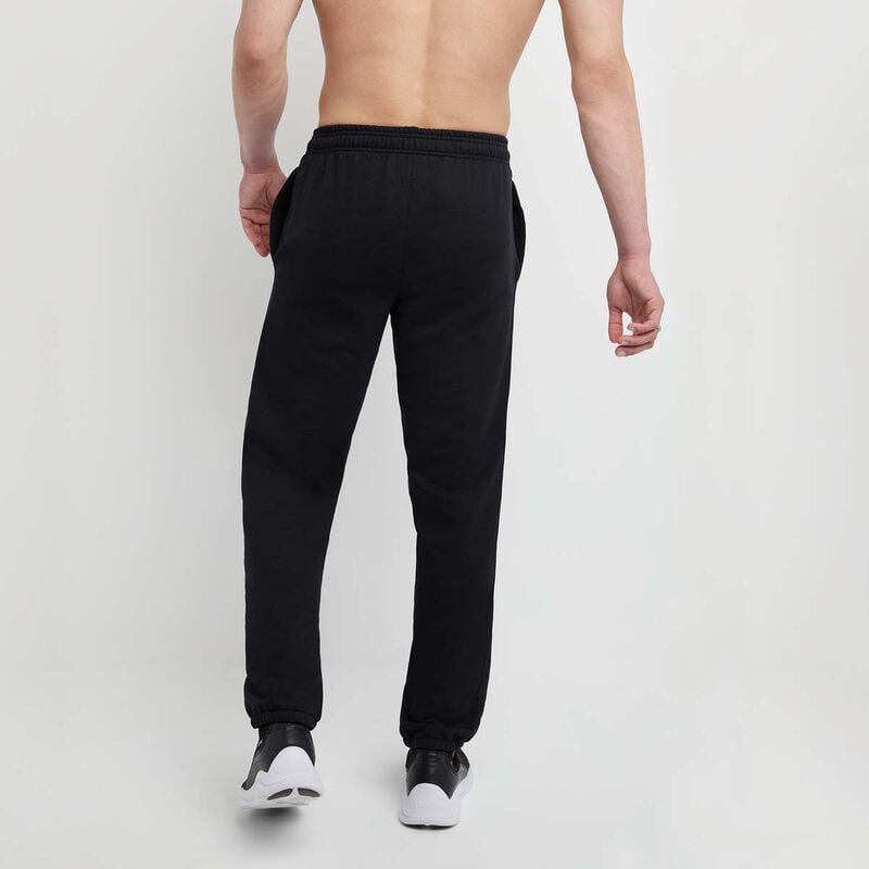 Champion Men's Powerblend Relaxed Bottom Fleece Pants image number 2