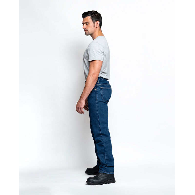 Full Blue Men's 5 Pocket Regular Jeans image number 1