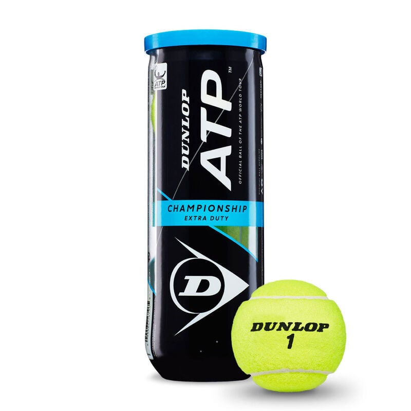 Dunlop ATP Championship Extra Duty Tennis Ball (3 Ball Can) image number 0
