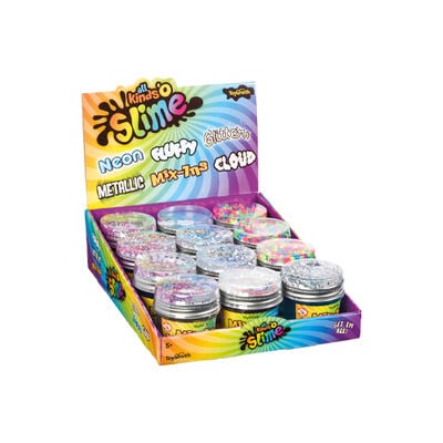 Toysmith Mix-Ins Glitter Slime with Confetti