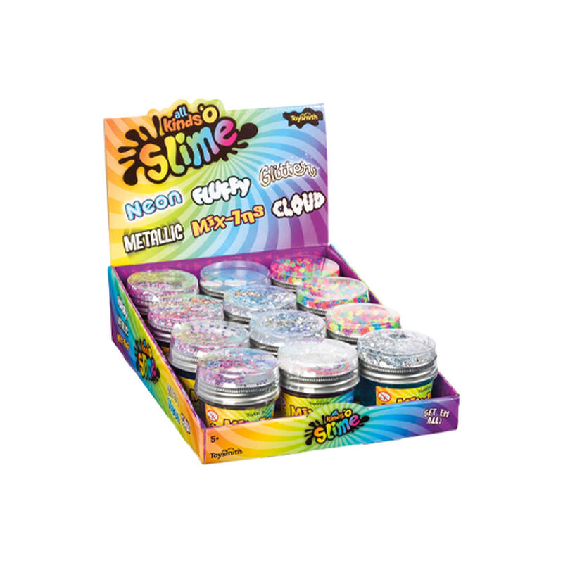 Toysmith Mix-Ins Glitter Slime with Confetti image number 0