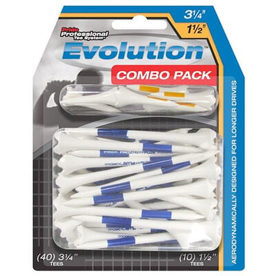 Pride Sports 2-3/4" & 1-1/2" Professional Tee System Evolution Combo Pack Tees