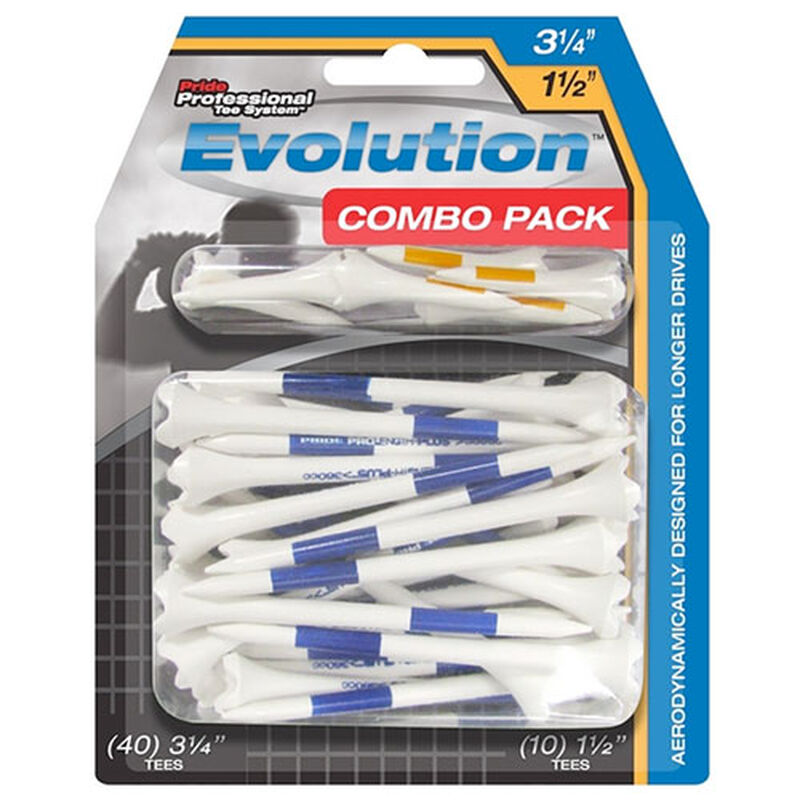 Pride Sports 2-3/4" & 1-1/2" Professional Tee System Evolution Combo Pack Tees image number 0