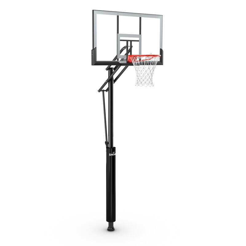 Spalding 54" Performance Acrylic Pro Glide In-Ground Basketball Hoop image number 0