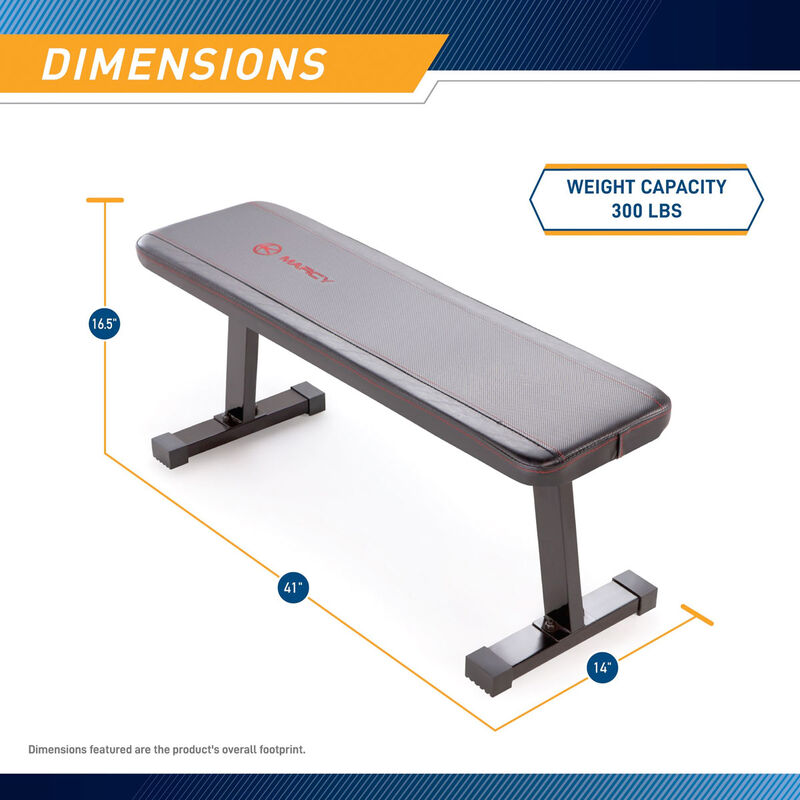 Marcy Utility Flat Bench image number 6