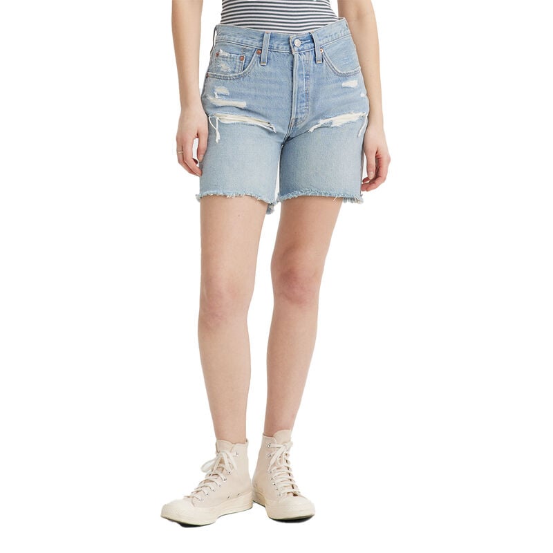 Levi's Women's 501 Mid Thigh Shorts image number 0