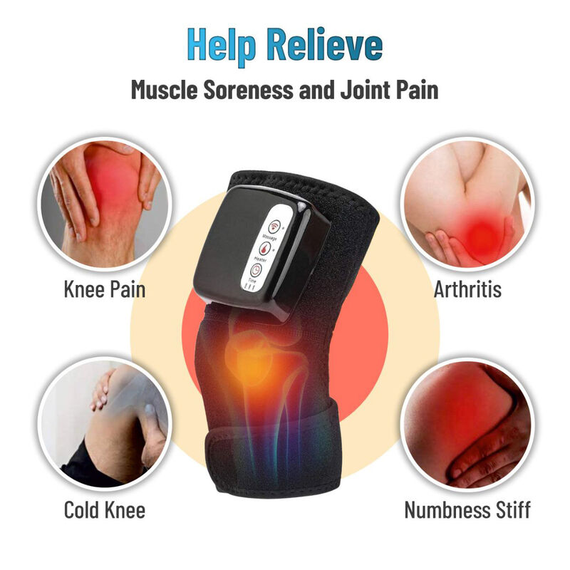 Trakk Heating Massaging Knee & Shoulder Brace and Wrap- Rechargeable image number 2