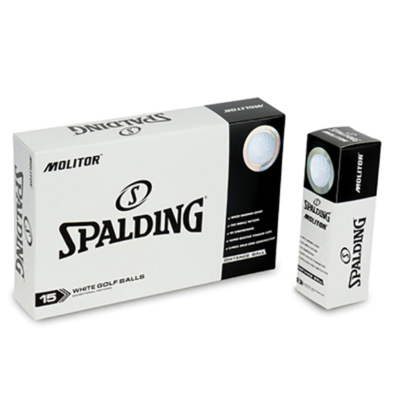 Spalding Molitor Golf Balls - 15-Pack image number 0