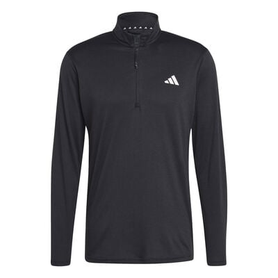 adidas Men's Train Essentials Seasonal Training 1/4-Zip Long Sleeve Sweatshirt