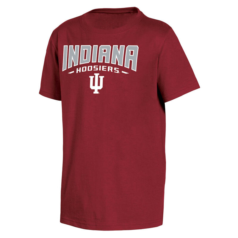 Knights Apparel Youth Short Sleeve Indiana Classic Arch Tee image number 0