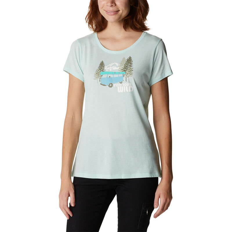 Columbia Women's Daisy Days SS Graphic Tee image number 0